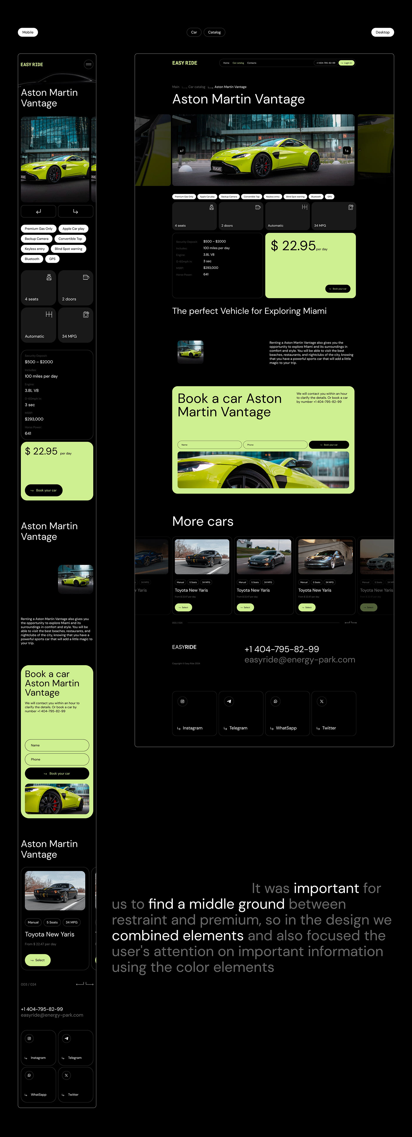 ux/ui user interface Website Web Design  Cars graphic design  ILLUSTRATION  landing page ui design UX design