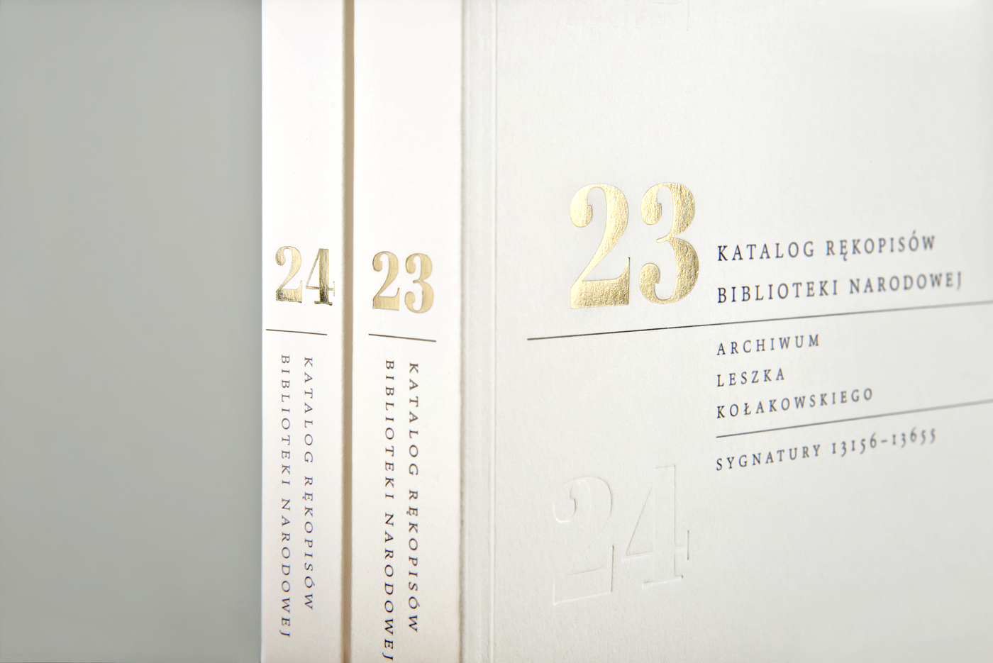 book design book cover design White gold Biblioteka Narodowa polish design