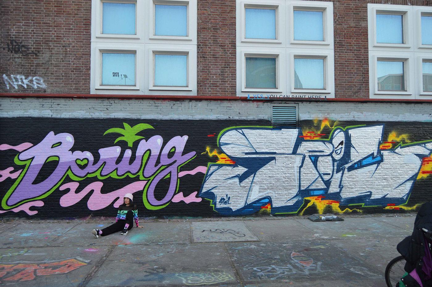 amsterdam Graffiti Graffitiart Montana Mural painting   spray spraypaint streetart wallart