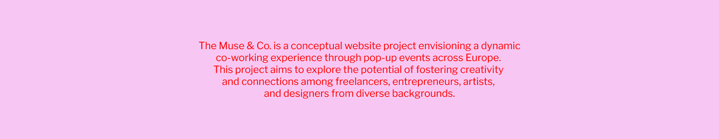 coworking user interface design visual design conceptualization Collaboration landingpage pop-up events