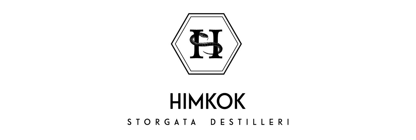 Himkok cocktail bar cocktails Packaging bottles menu ILLUSTRATION  oslo