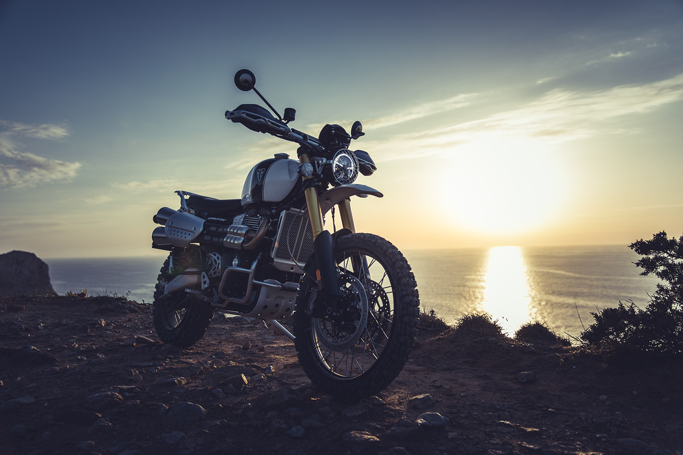 motorcycles triumph Photography  Portugal post Post Production scrambler