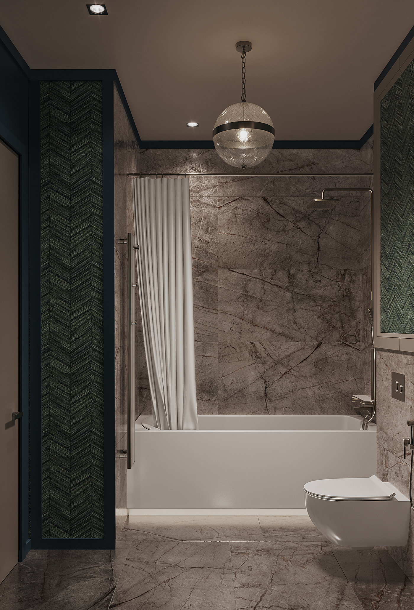 bathroom bathroom design visualization interior design  3ds max Render archviz modern Interior design