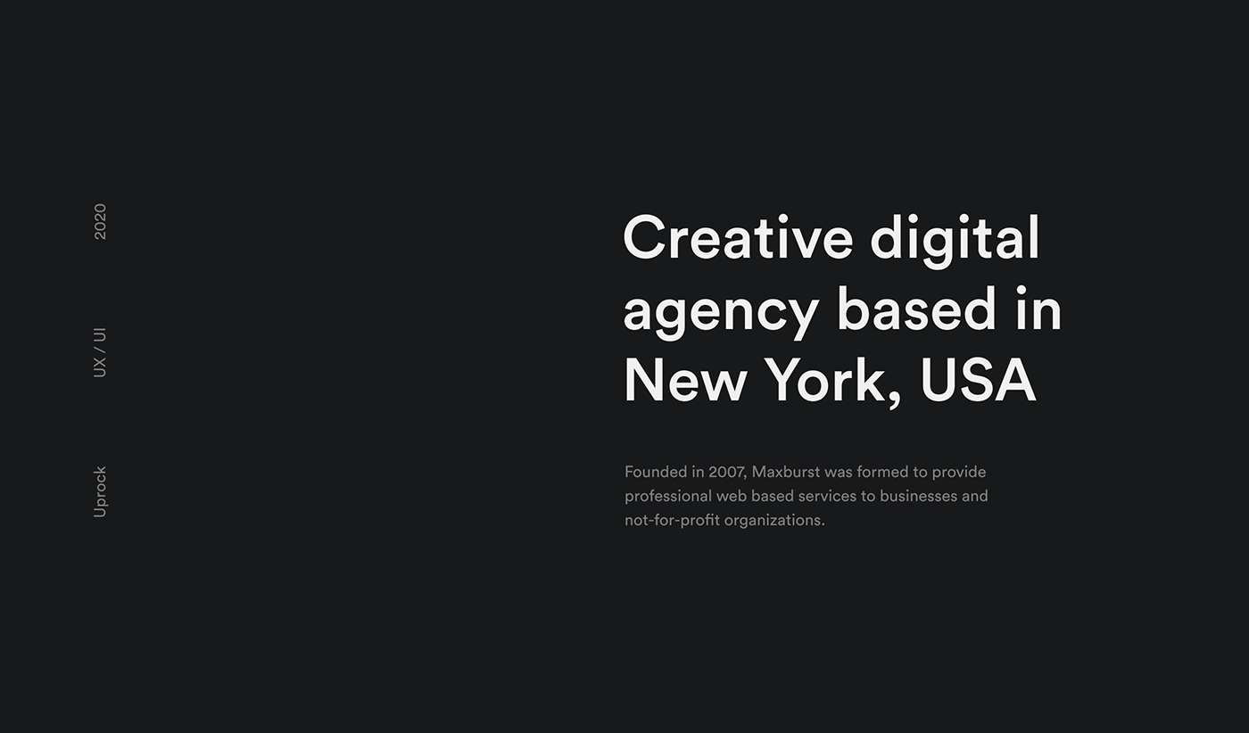 digital clean creative agency interaction web-design Website minimal UI ux studio