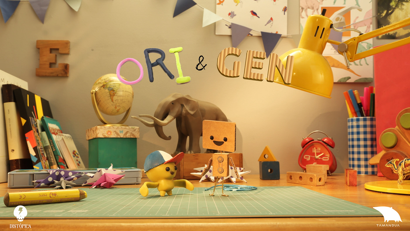 animation cardboard claymation desing dragonframe ILLUSTRATION puppet stopmotion children kids