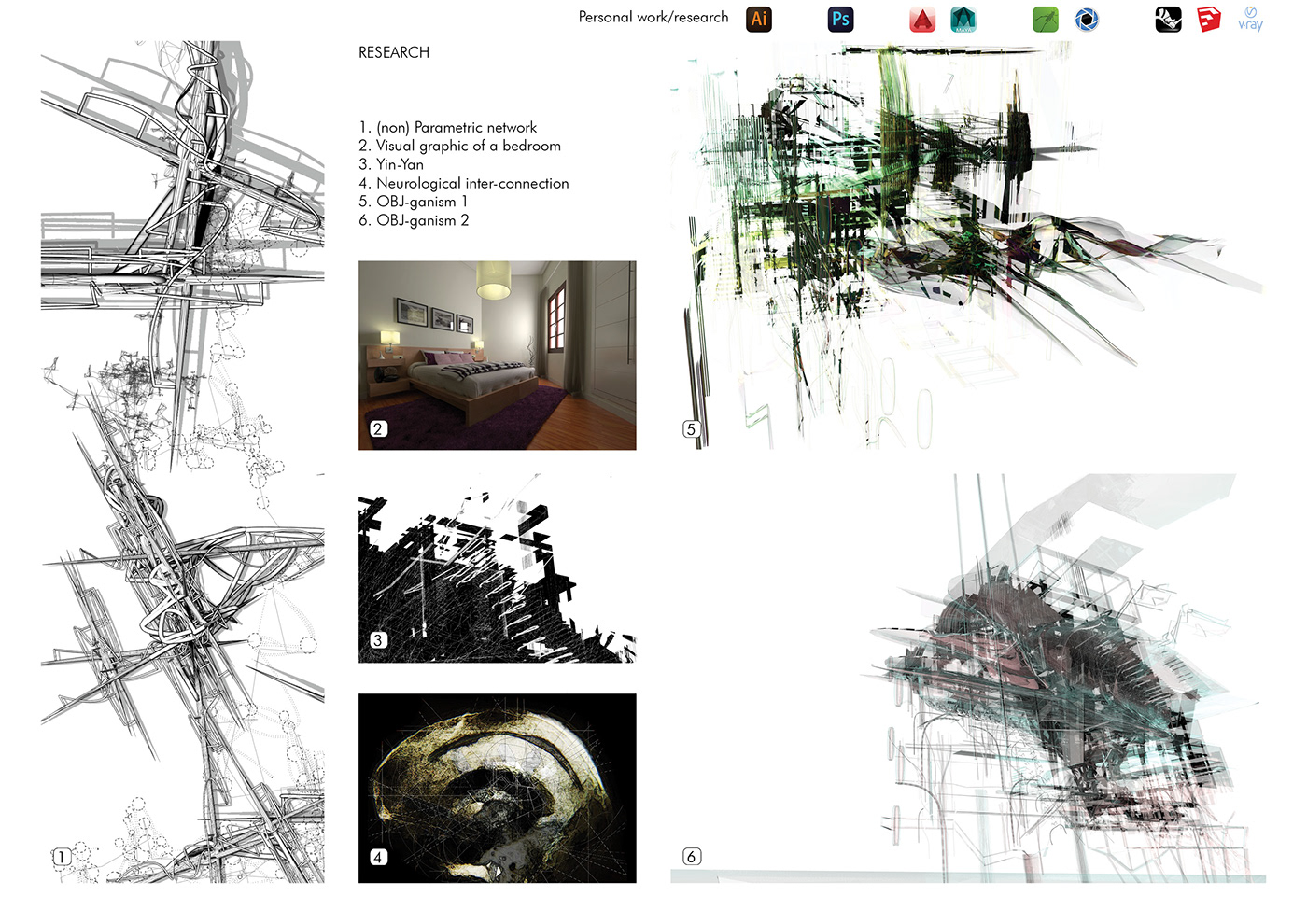 architecture creative design detail development job portfolio Project Render Work 
