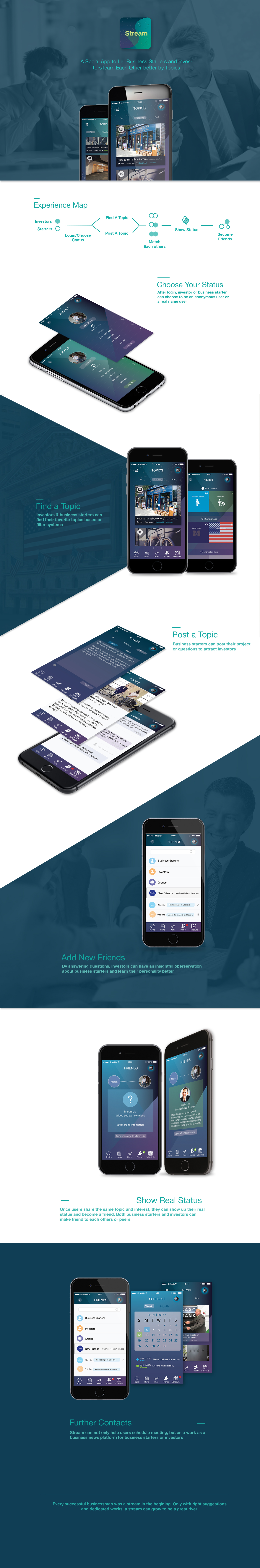 ux UI financial Business starters investors interface design Startup business app business investapp social Social app app design