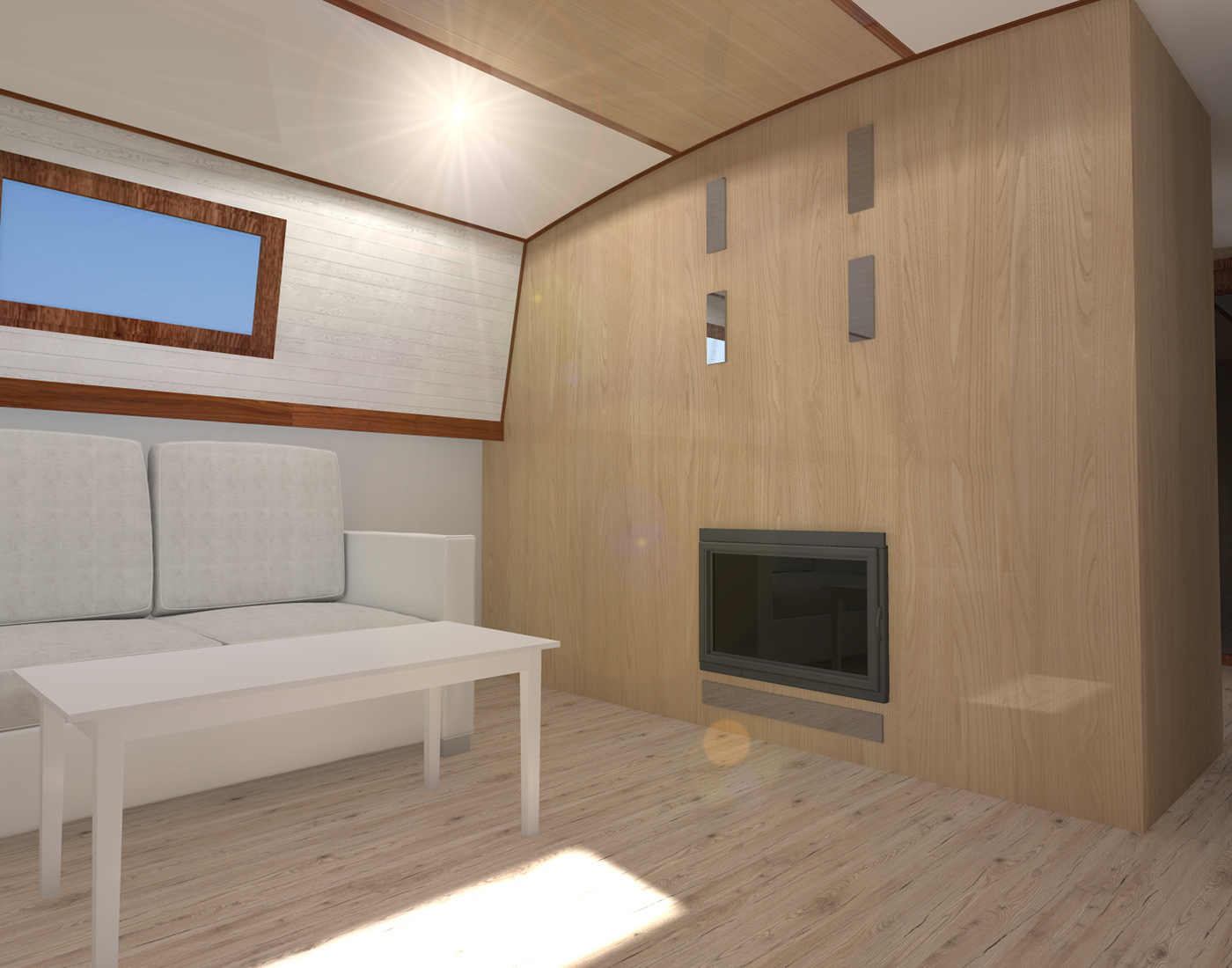 indoor architecture Render visualization interior design  fireplace
