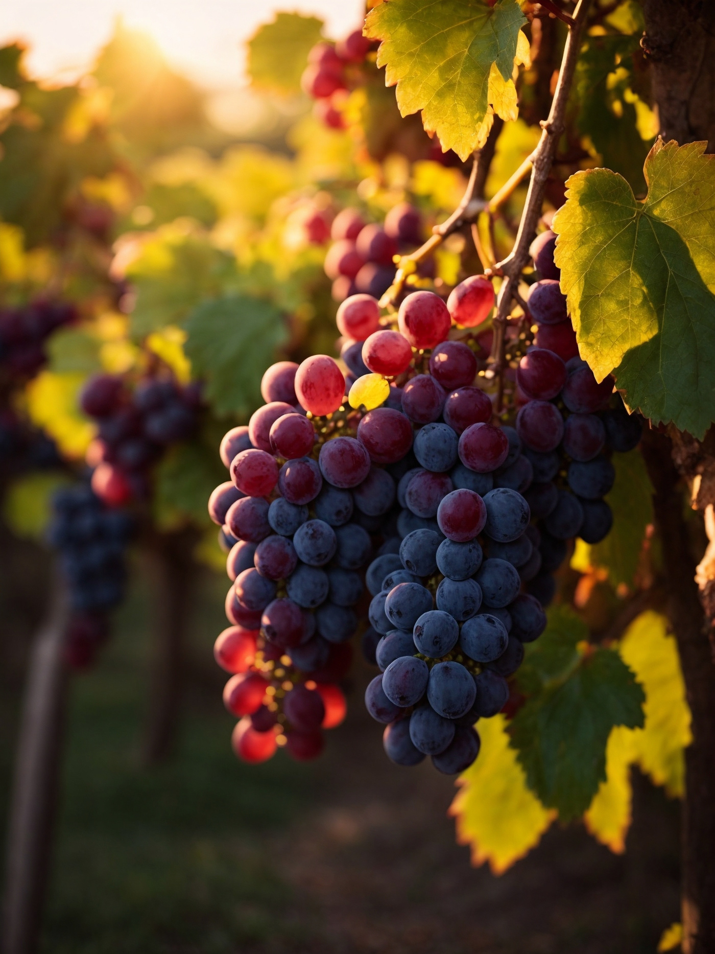 Fruit Food  wine vineyard fruits ai artificial intelligence Digital Art  grapes
