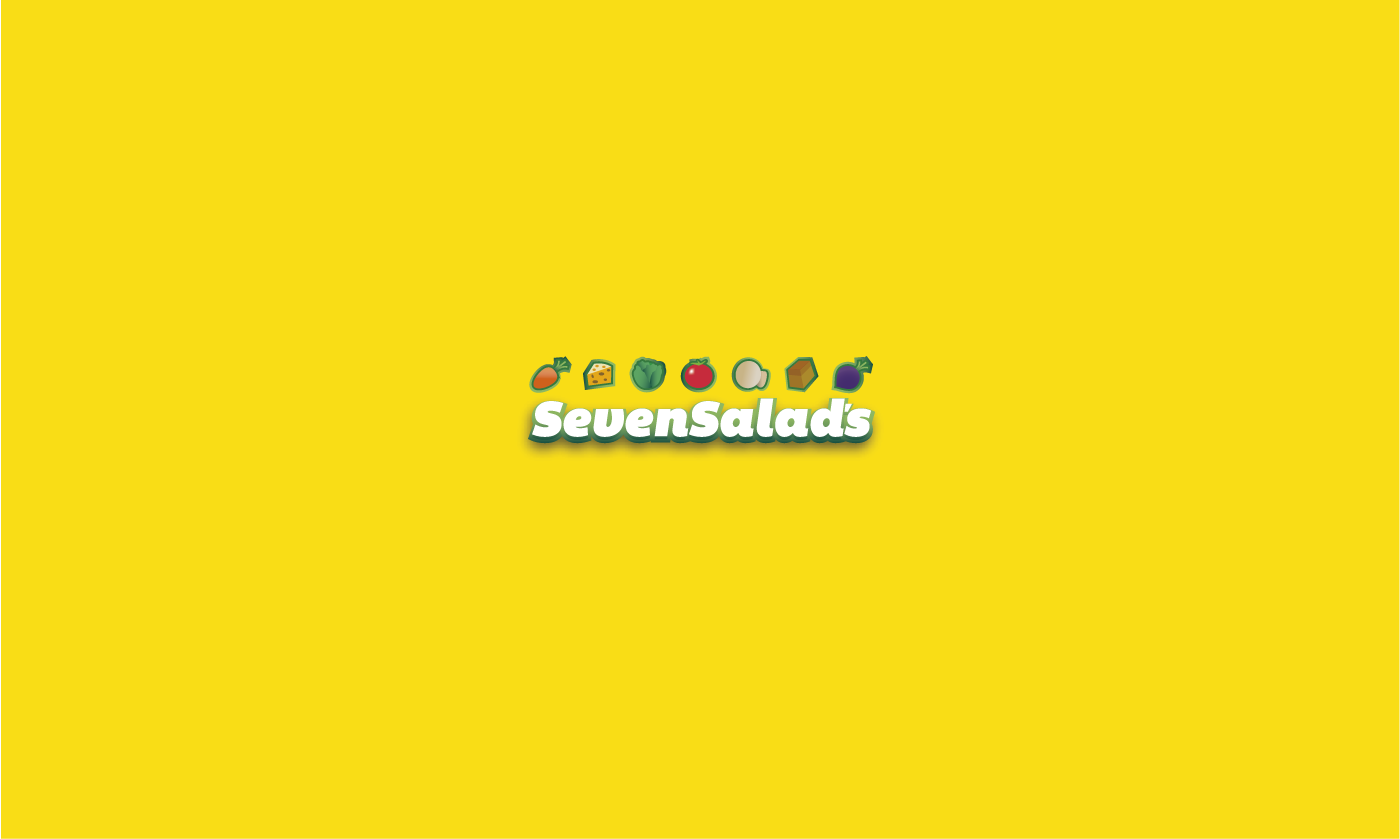 seven salads green logo