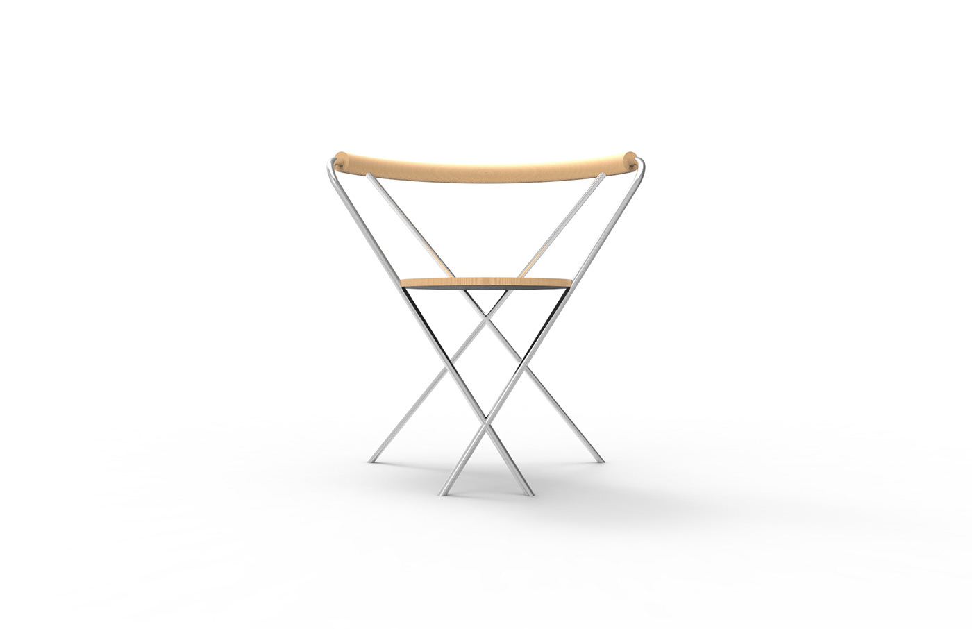 chair industrial design  tubular profile