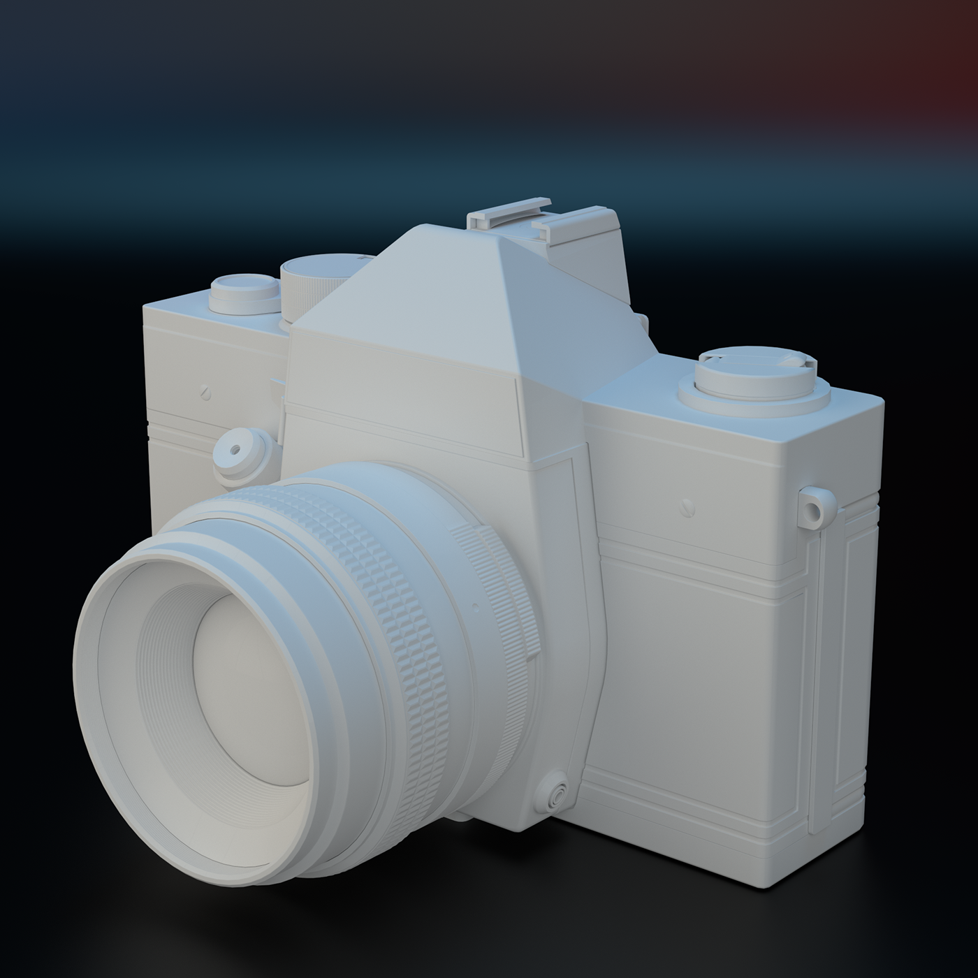cameras modeling 3D blender clay renders blender 3d vintage cameras