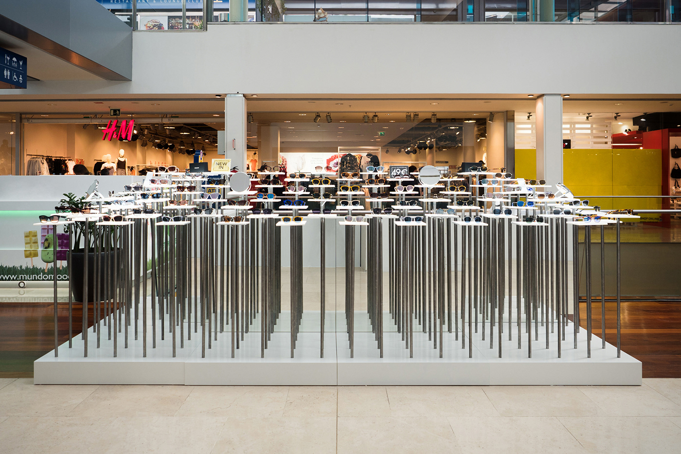 pop up architecture Retail design ephemeral installation