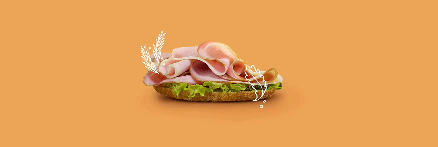 animation  motion graphic Food  ham Italy swing country Photography  ILLUSTRATION 