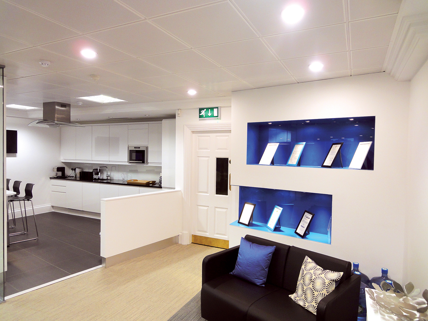 Adobe Portfolio Workplace interiors  interior design  Commercial Fitout