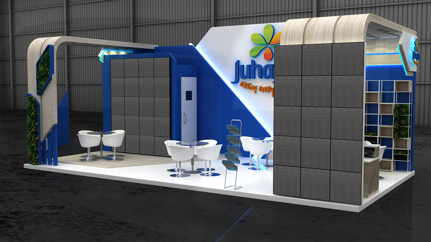 Stand booth Exhibition  design Advertising  Event