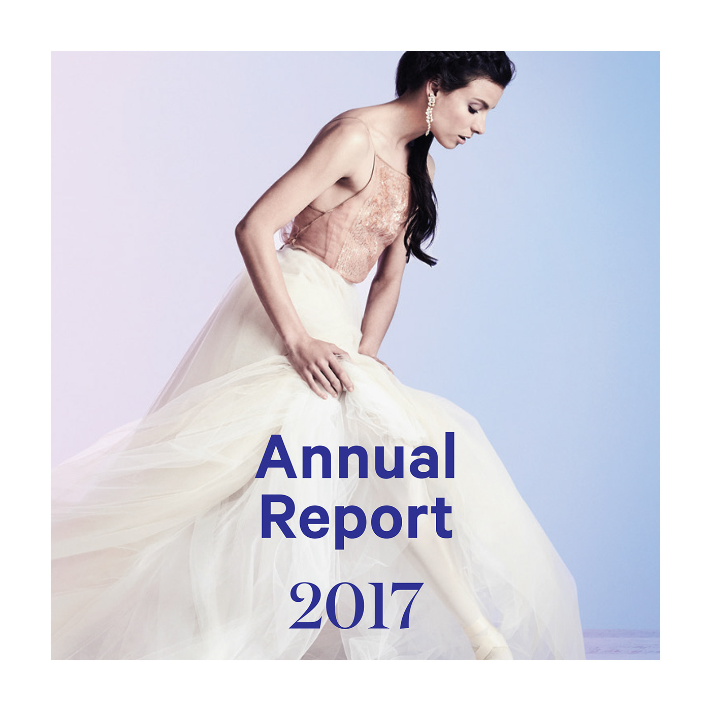 annual report ballet DANCE   pointe publication retouching  tutu