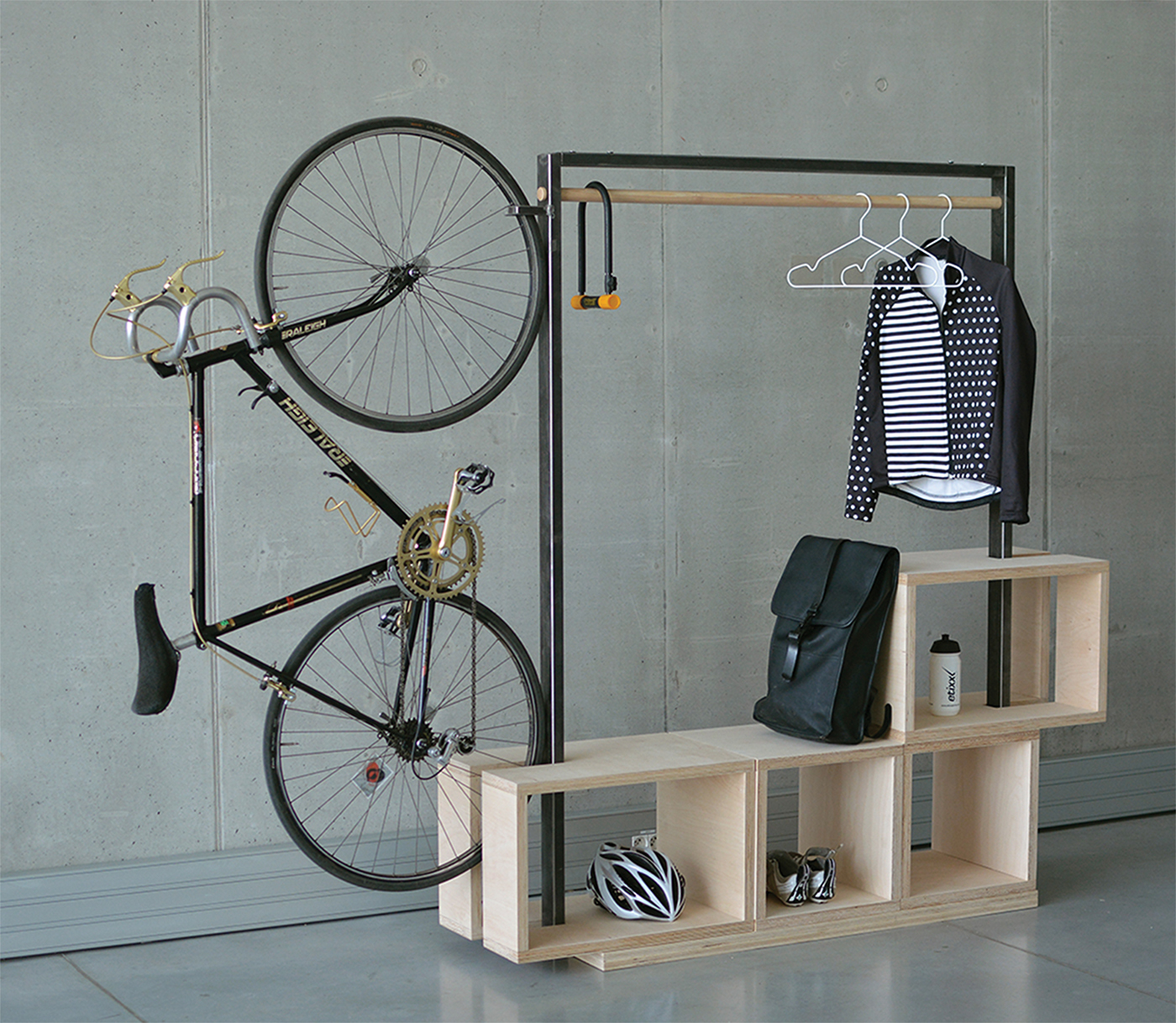 industrial design  furniture modular Cycling bike gear Bike rack bike apparel