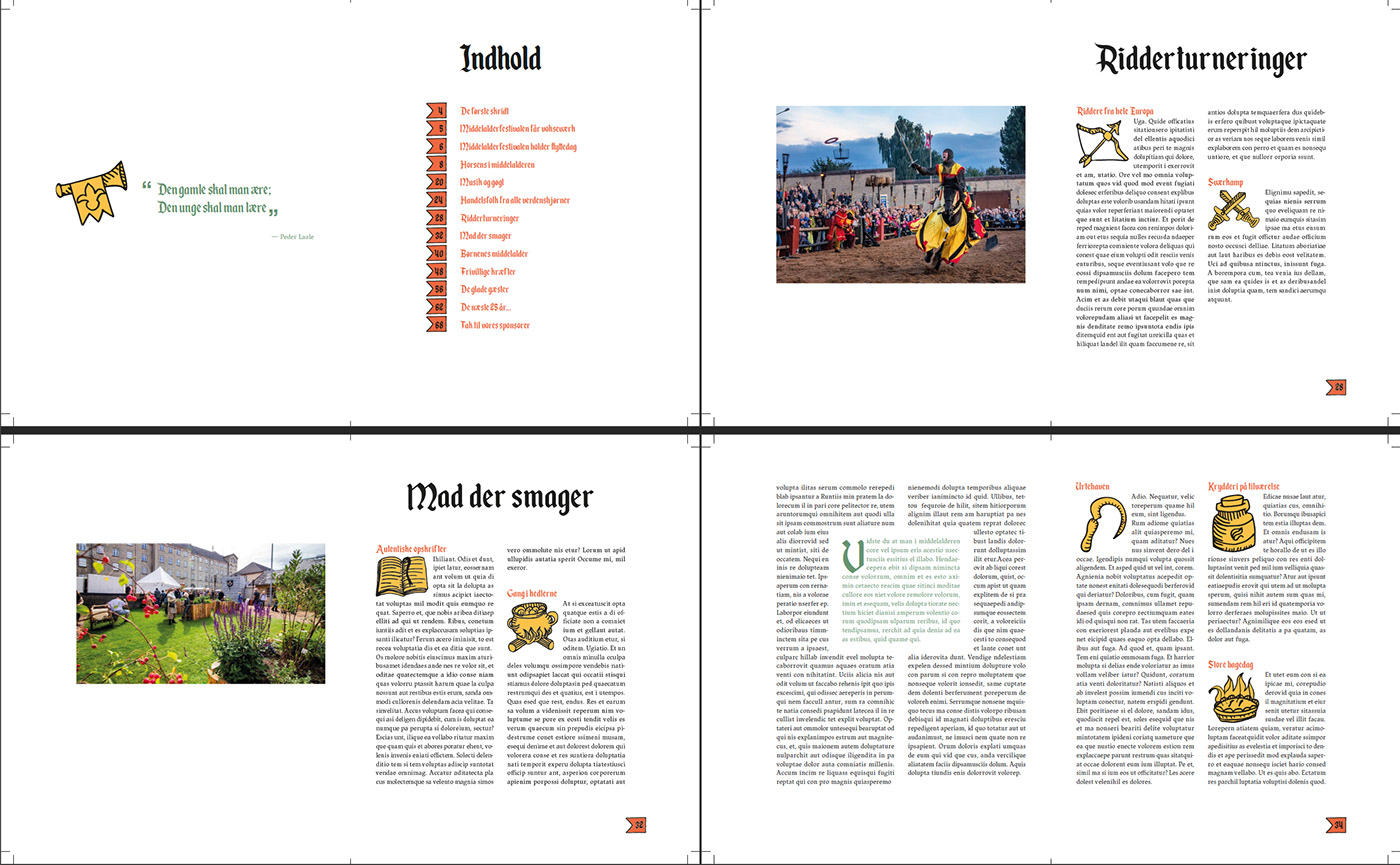 Layout logo poster book identity branding