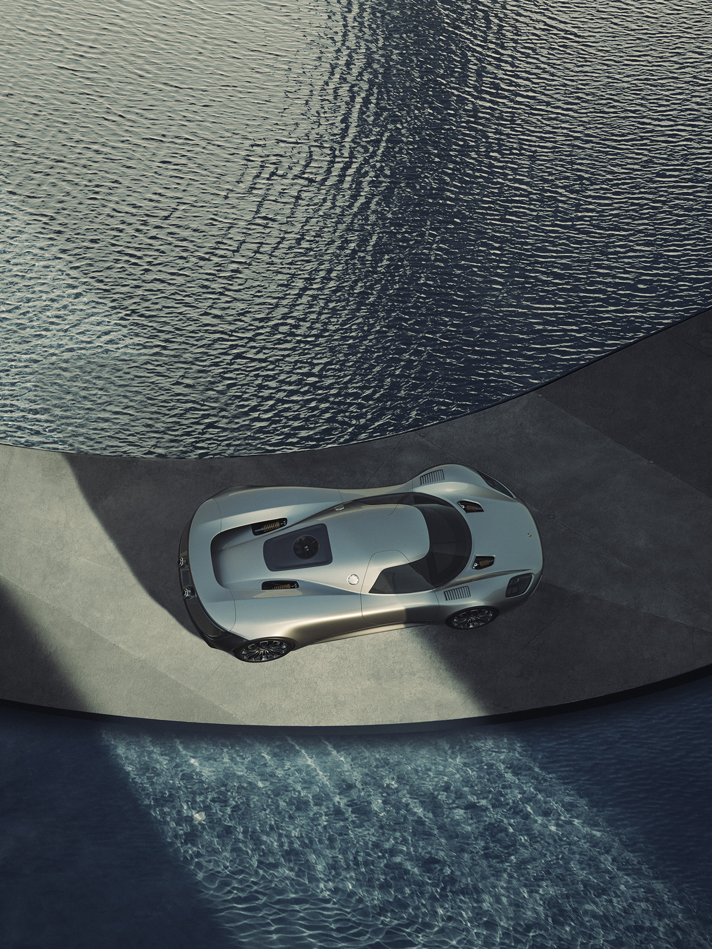 3D architecture car CGI Render UE4 Unreal Engine visualization