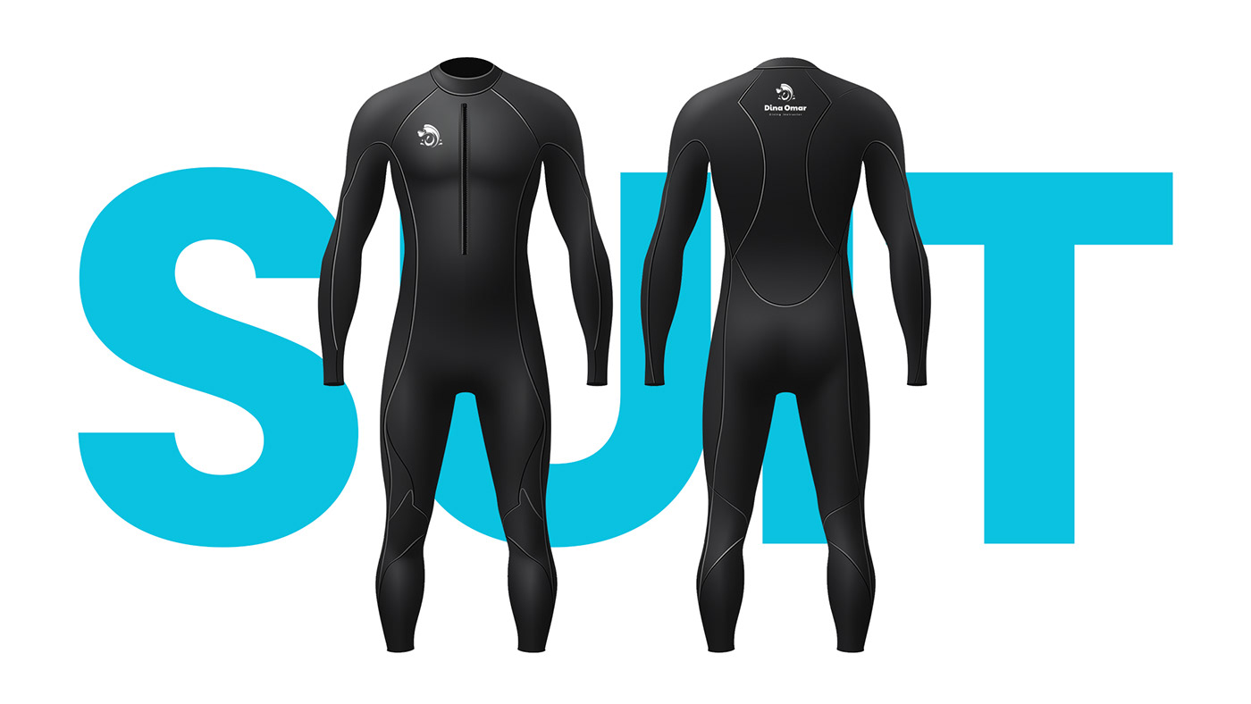 branding  visual identity Logo Design brand identity diving swimming sports
