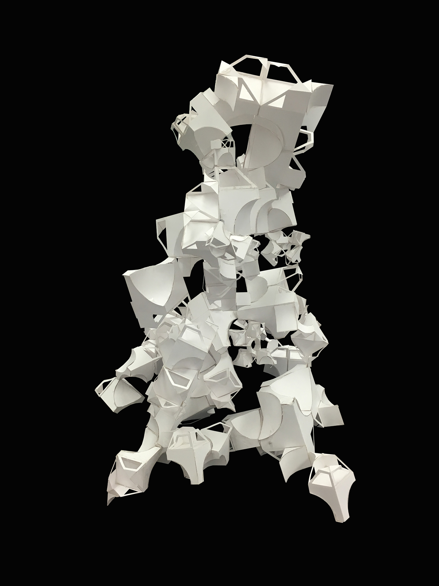 Spatial Dynamics fractal sculpture Space  Fine Arts  Gareth Jones