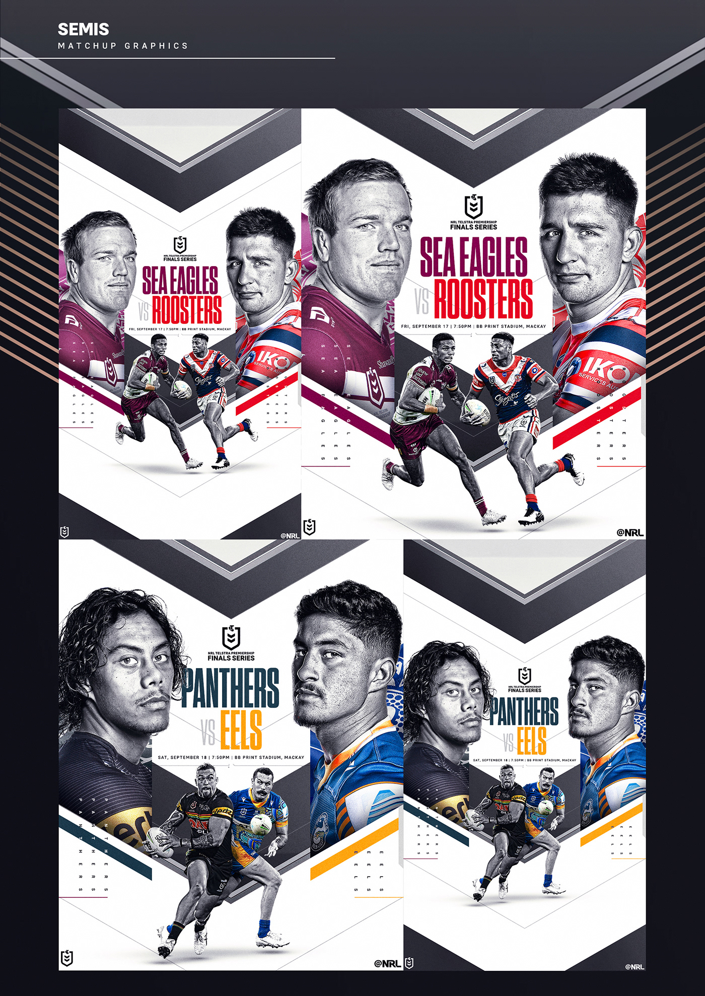 3D Grand Finals National Rugby League NRL NRL Grand Finals Rugby SMSports Sports Design