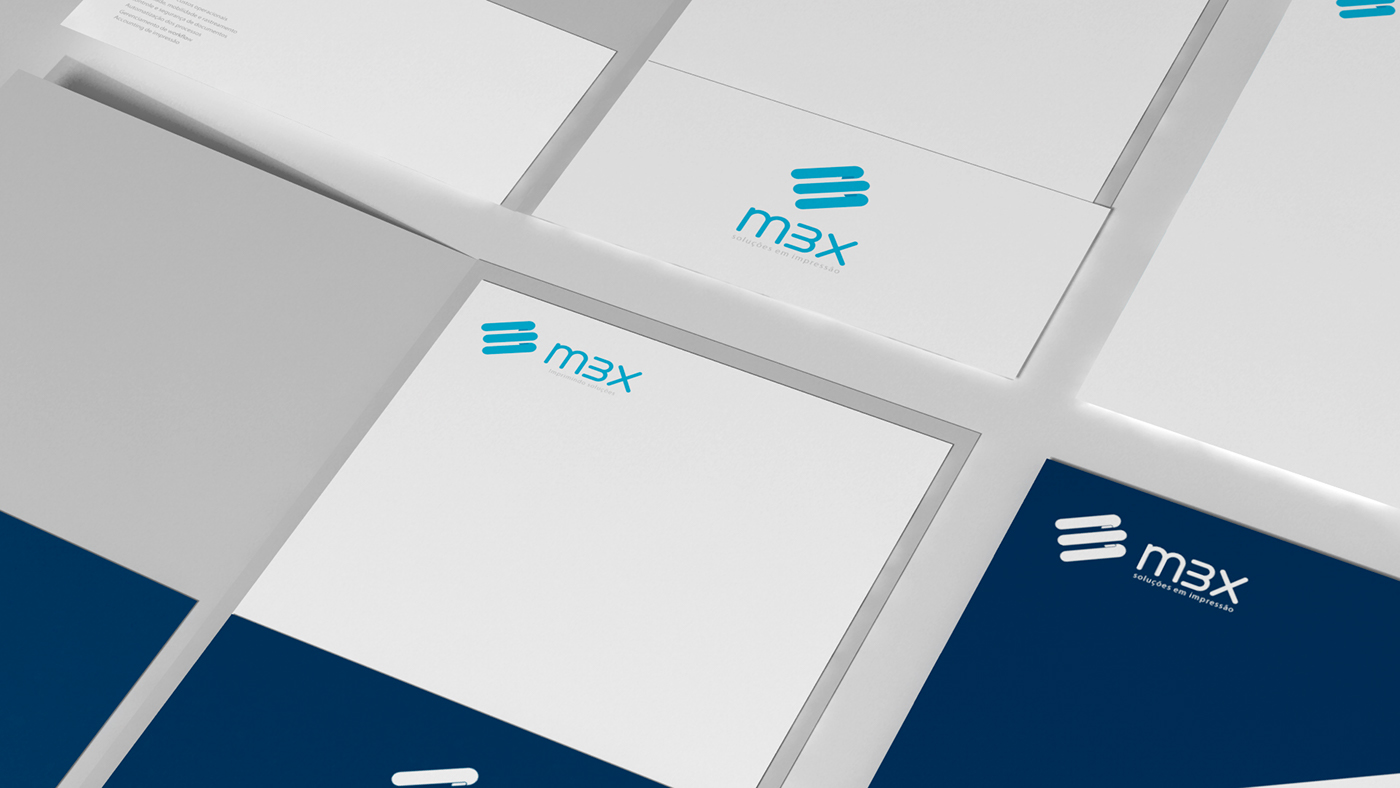 M3X Tecnologia Soluções em Impressão identidade visual