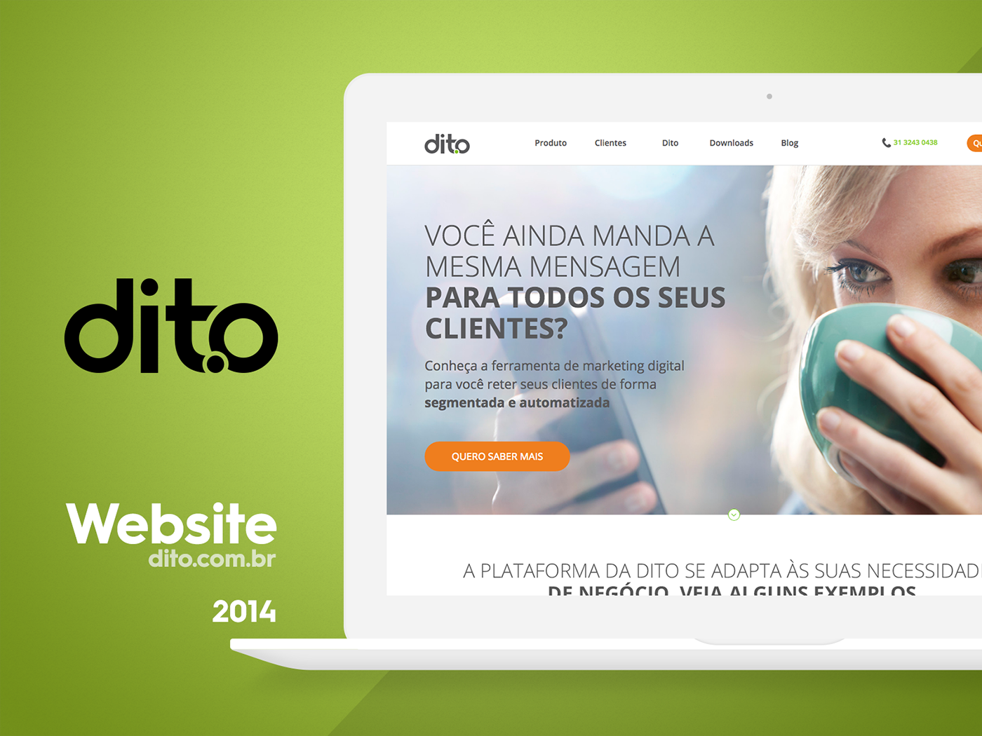 dito Startup ux UI user experience user interface belo horizonte Website Web Brasil Brazil PixCode design