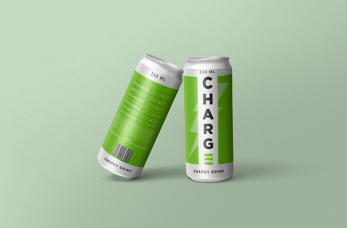 adobe charge desing energy drink graphics Mockup Packaging packaging design tube Tube packaging