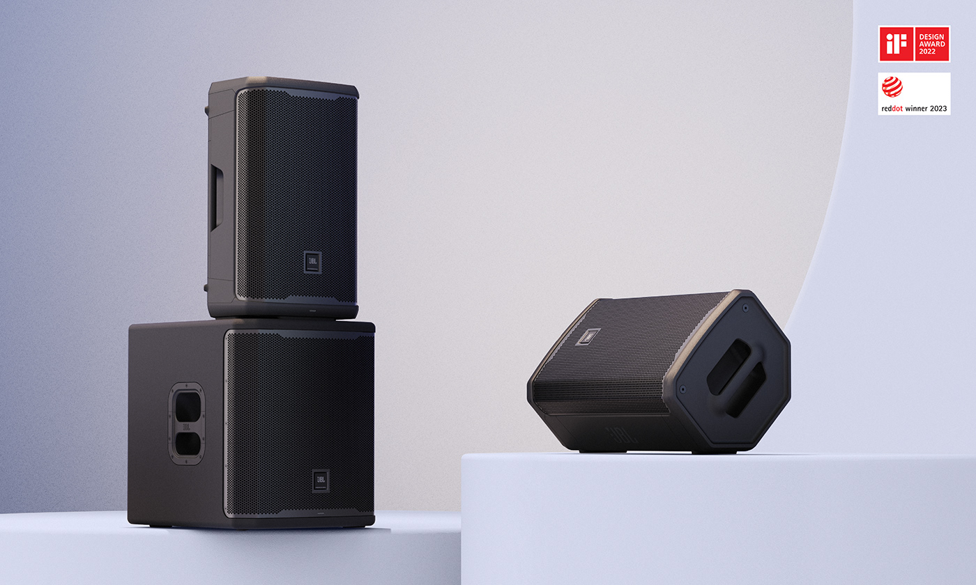 speaker industrial design  professional huemen Audio DesignProcess Global jbl professional speaker designsketch