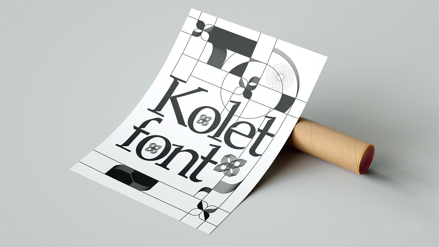 font graphic modern typography  