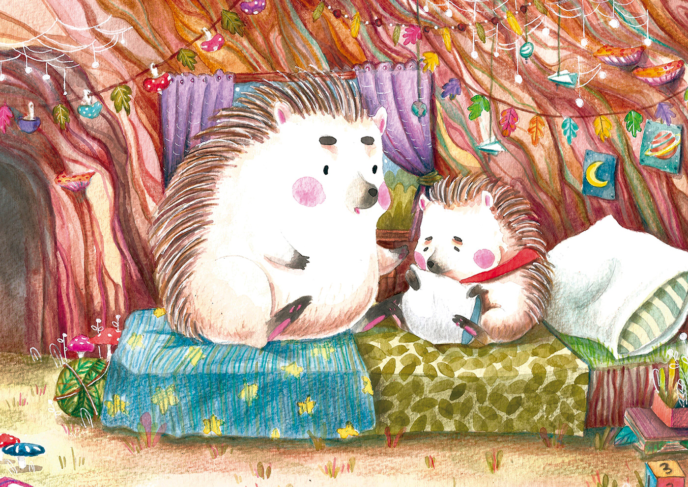 ChildrenIllustration childrenbook porcupine