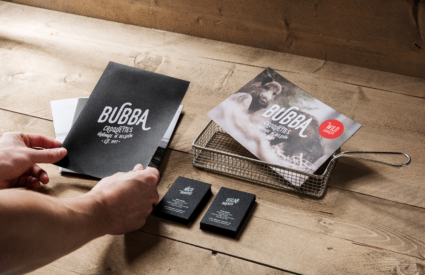 Branding: Bubba Handmade Croquettes