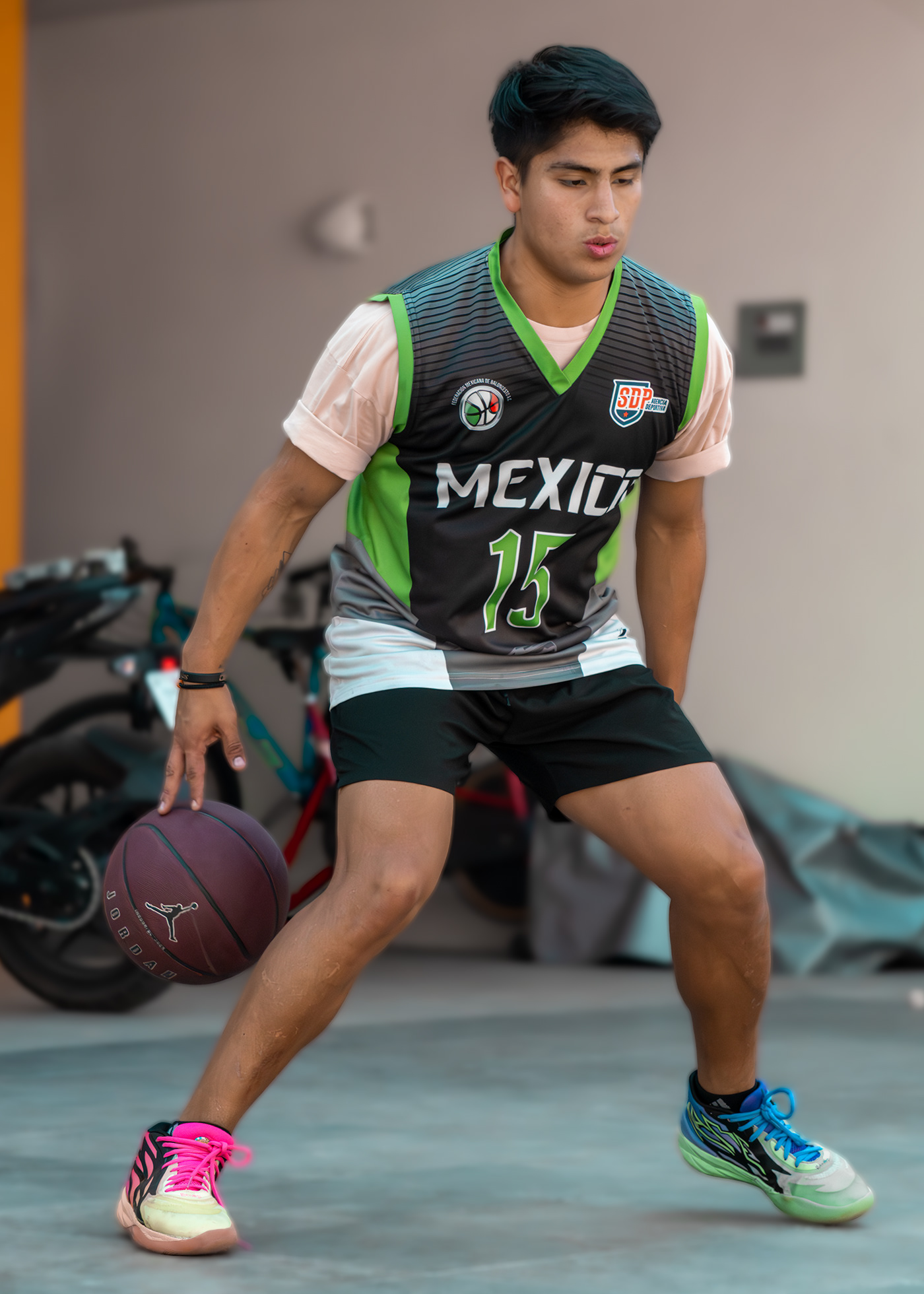 basketball player mexico CDMX balon