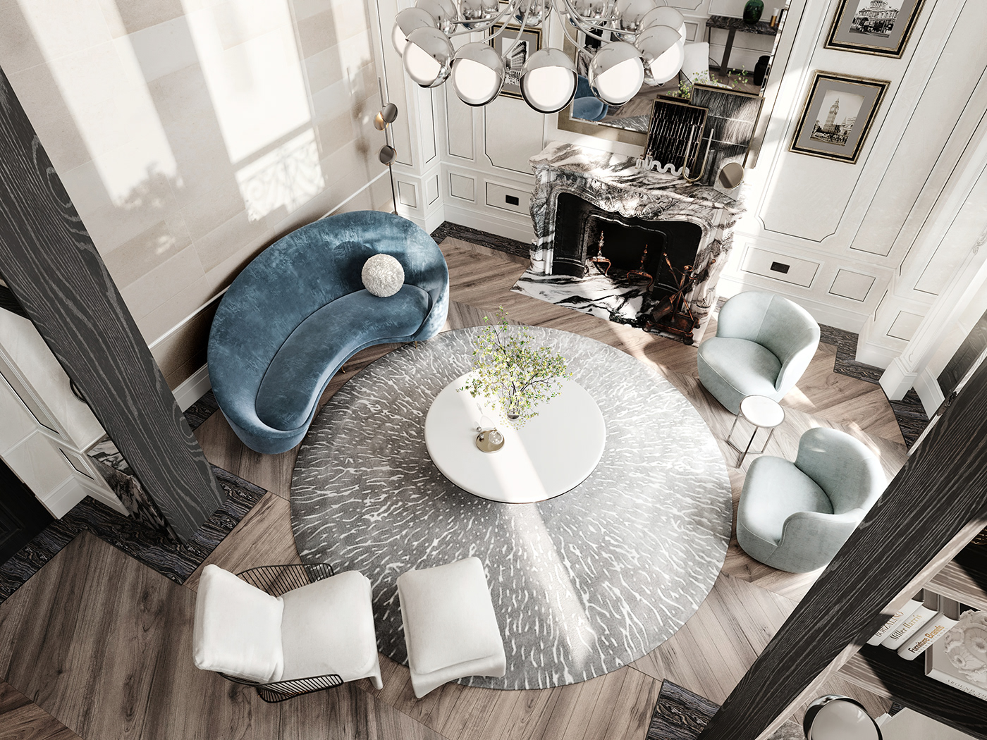 architecture Classic design elegant French Interior interior design  living room luxury modern