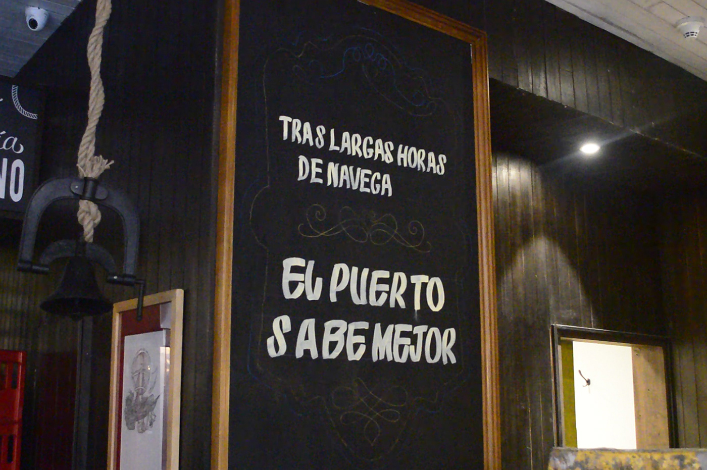 signpaint lettering Calligraphy   typography   Chalkboard restaurant gráfica popular puerto alto