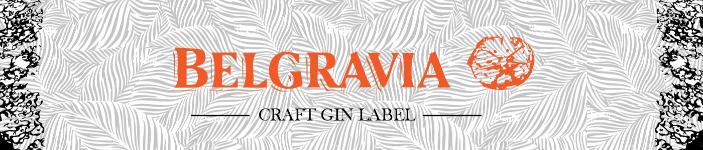 belgravia brand identity design gin ILLUSTRATION  Label label design Packaging product design  visual