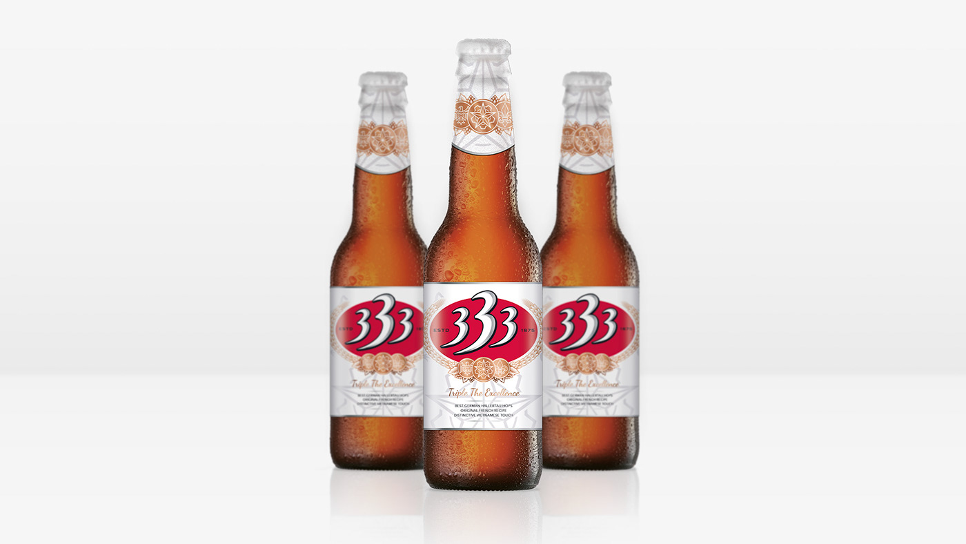 vietnam beer premium Rebrand Packaging design branding  strategy