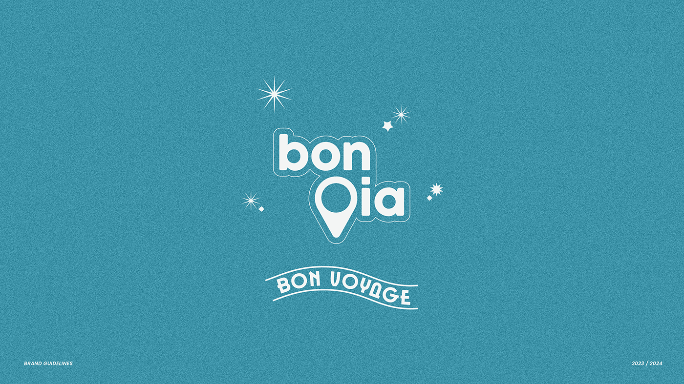 Travel viaggi agency brand identity visual identity Logo Design vector Graphic Designer Logotype bon voyage