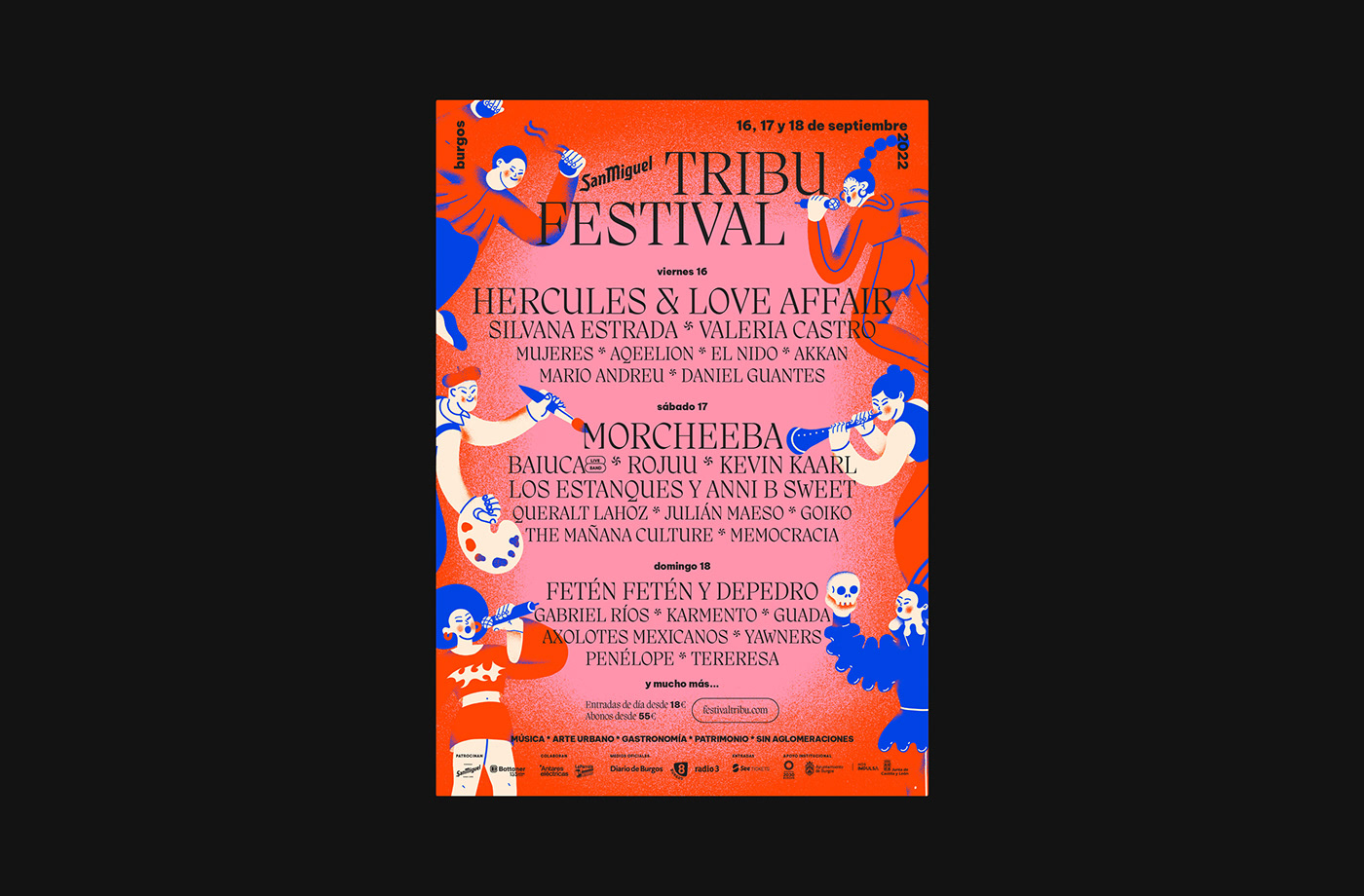 visual identity festival Music Festival poster fest art identidad visual color ilustracion Branding Identity