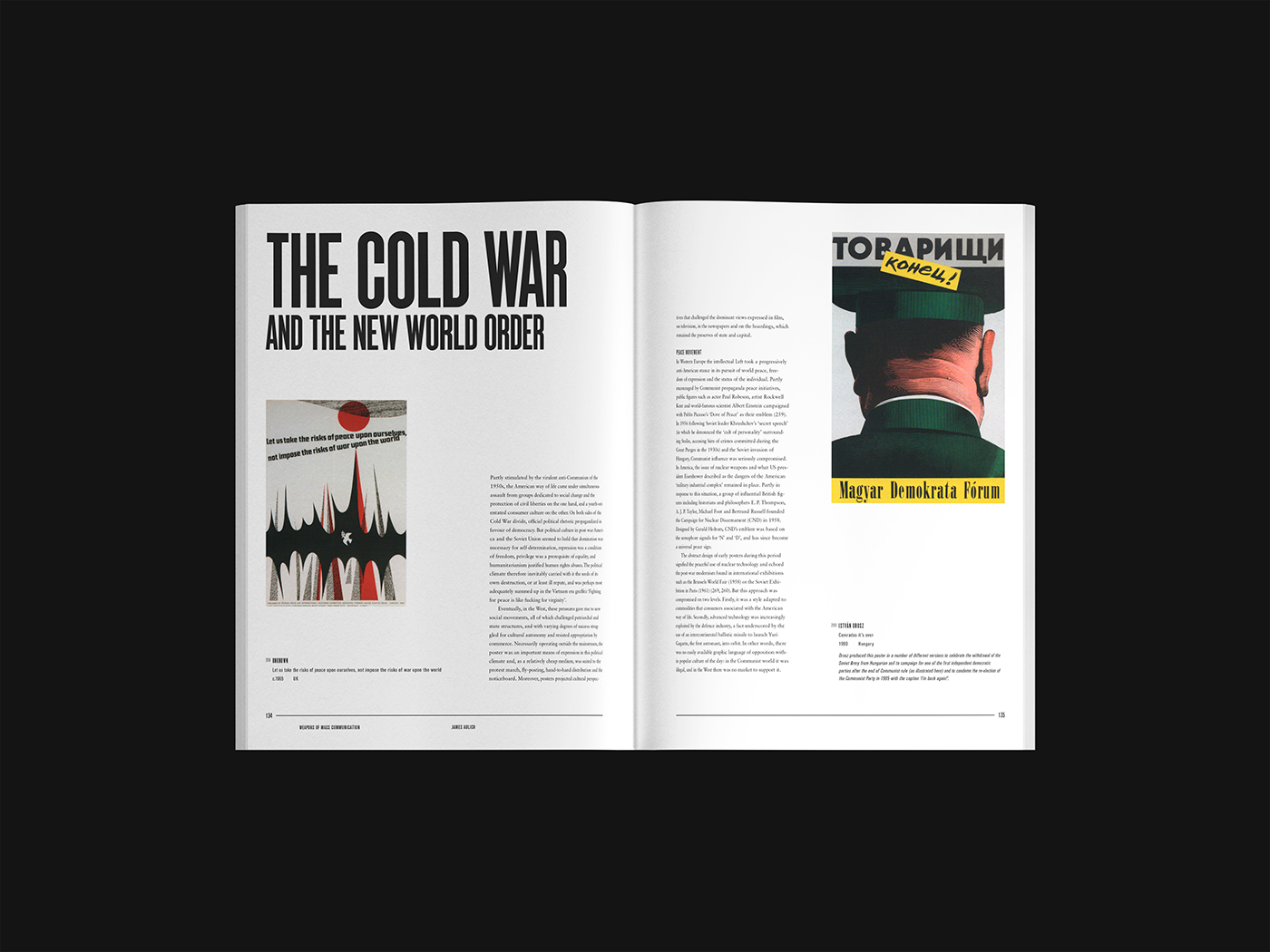 Propaganda book print editorial grid exhibition catalog adobeawards posters ww2 history