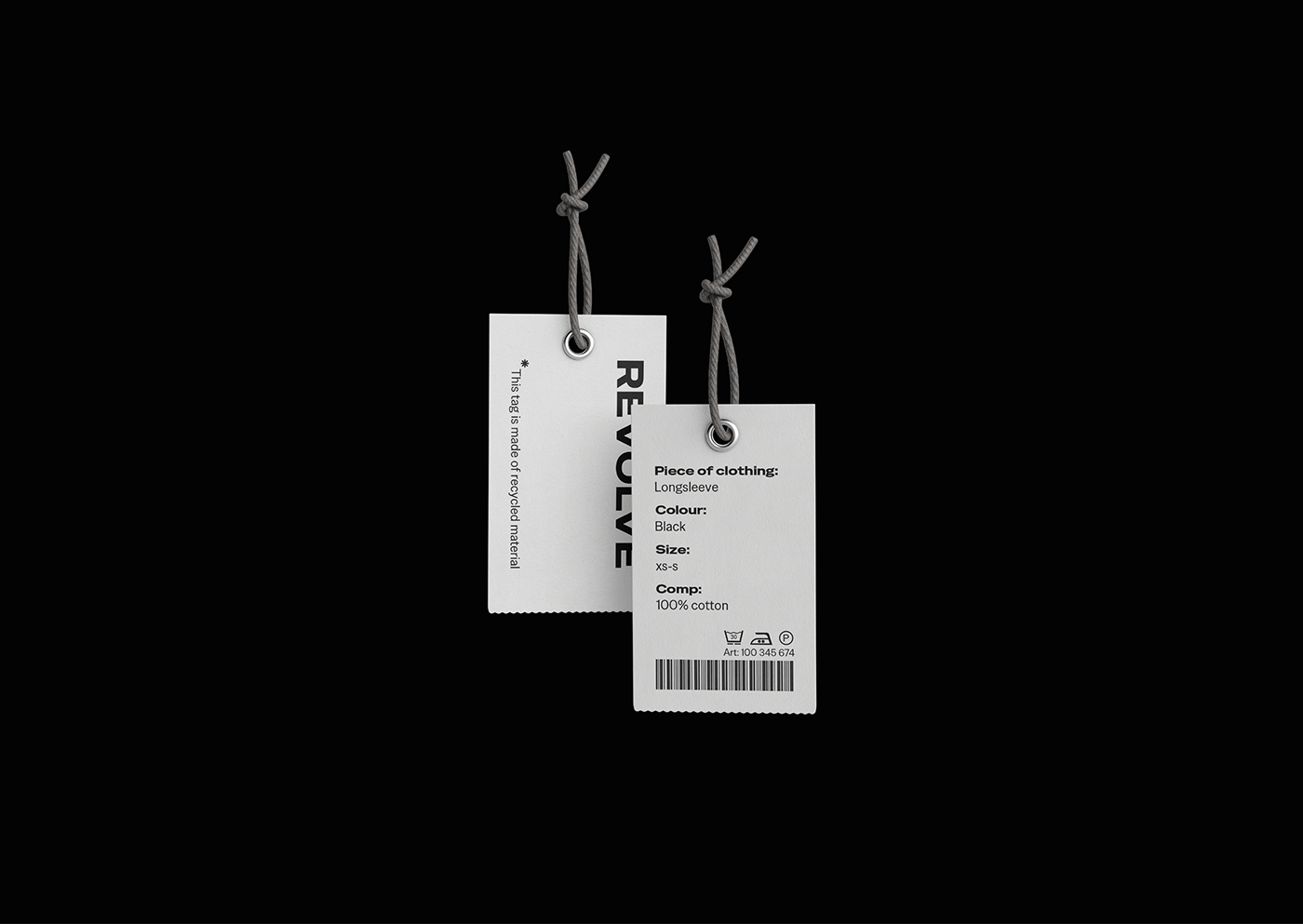 Clothing tag, label

