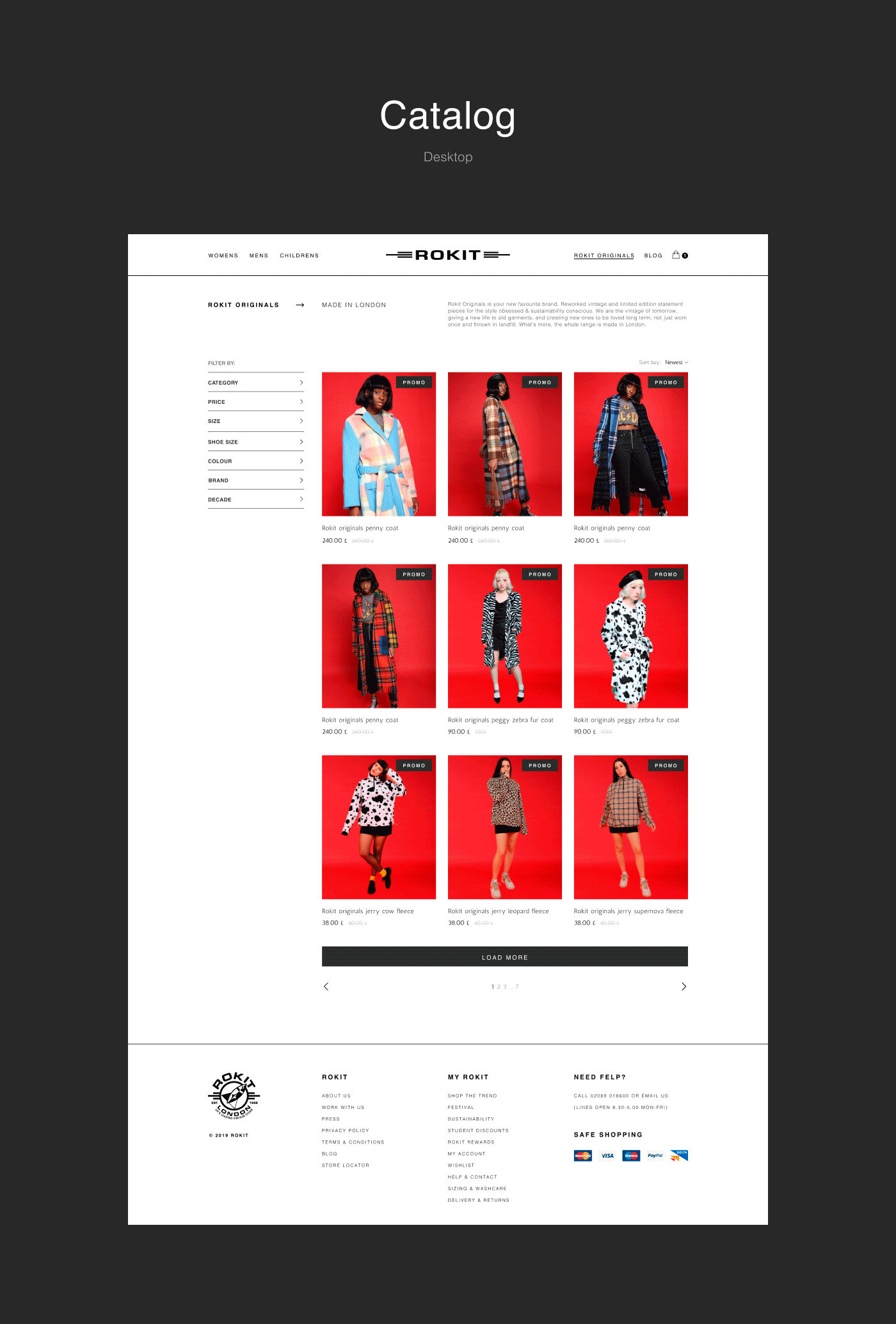 Adobe XD animation  e-commerce Minimalism online store redesign store UI ux Web