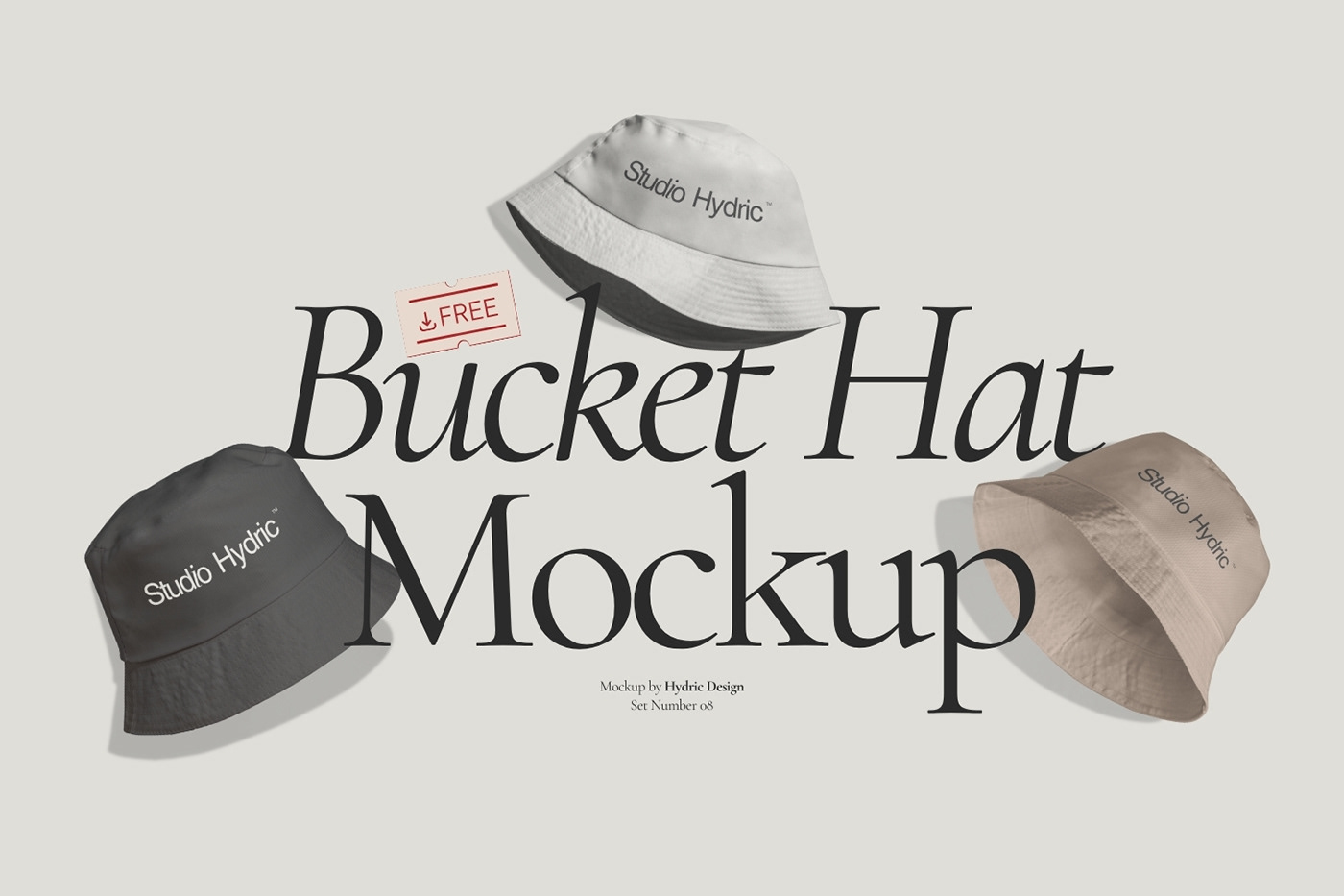 apparel mockup free mockup  freebie Mockup Bucket Hat Clothing streetwear apparel mock up hat mockup