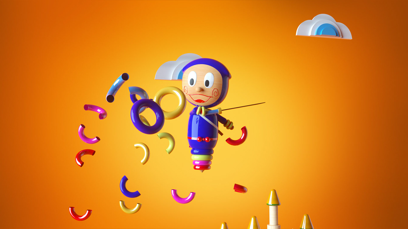 motion graphics  animation  Character 3D Nick nickelodeon vfx Ident promo adaar