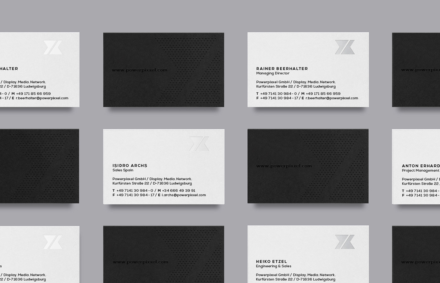 branding  Corporate Design identity pixel gradient minimal communication Display led Technology