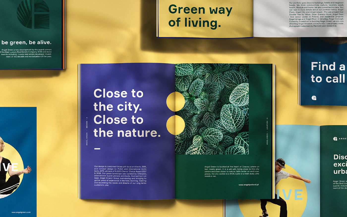 architecture branding  colors community editorial green logo Nature real estate Sustainability