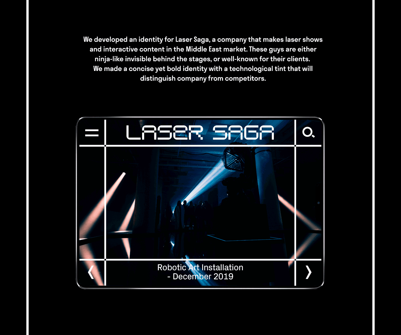 brand branding  identity laser saga Logotype spiilka laser Typeface