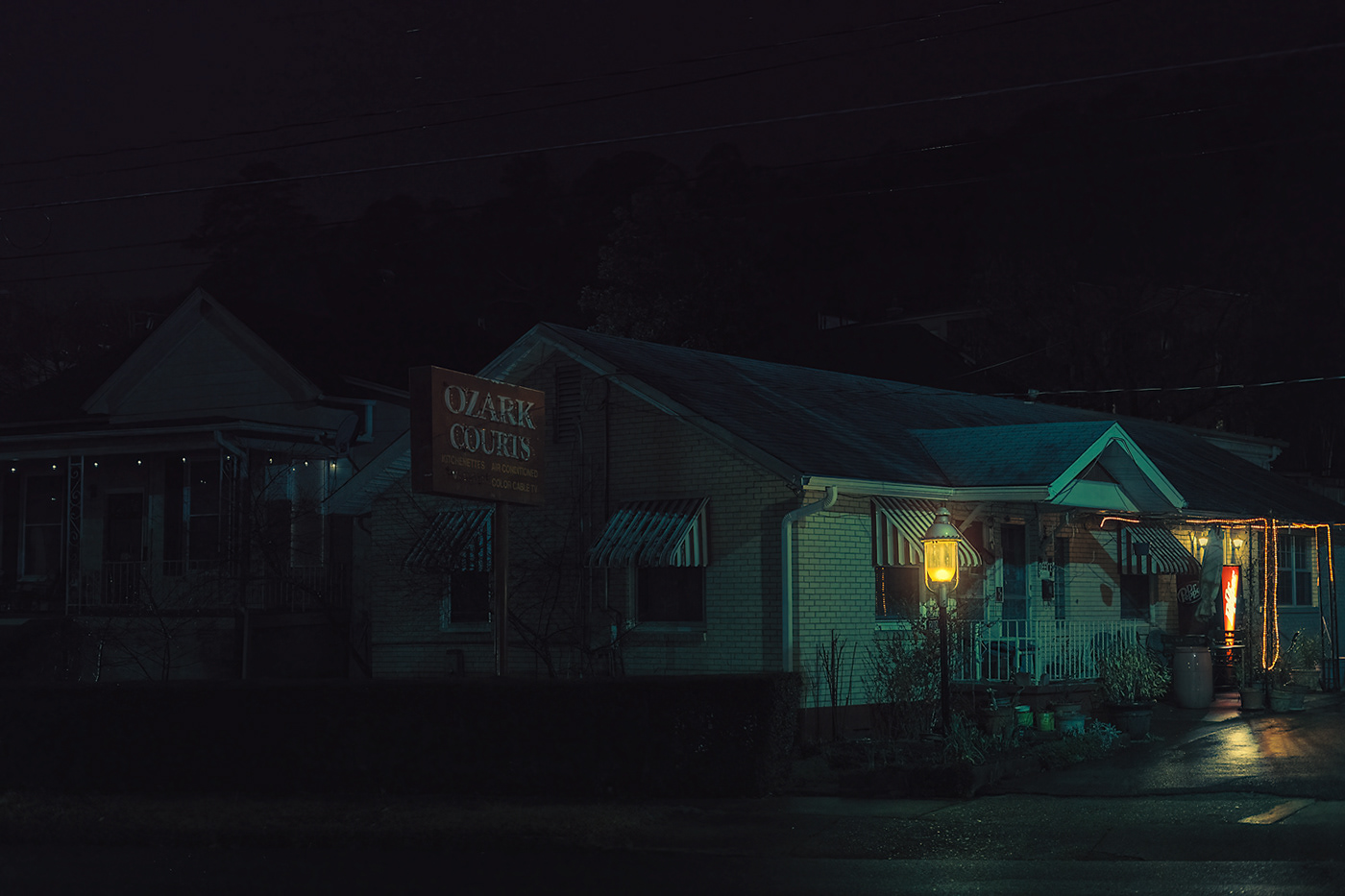 Anthony presley Arkansas Expressionism hot springs Moody night Photography  Street surreal Travel